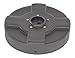 Vestil DC-P-30-CANF-BK Drum Recycling Lid, Flaps, 30 Gallon Closed Head, Black
