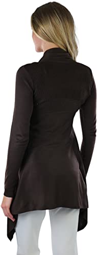 Image of ToBeInStyle Women's Warm Heavy Knit Long Sleeve Cardigans