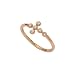 Alex and Ani Bangle Bar October Imitation Birthstone Gold-Tone Expandable Bracelet