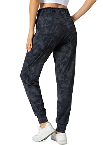 Image of Haowind Joggers for Women with Pockets Elastic Waist Workout Sport Gym Pants Comfy Lounge Yoga Running Pants
