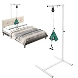 YlluySmn Potence de lit, réglable en hauteur et charge jusqu'à 100 kg, aide au relèvement ...