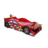 Couleur : Rouge Lit 70x140 Race Sommier Inclus Car Beds - Rouge