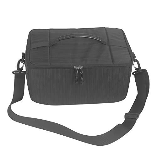 Koolertron Camera Case Dslr Camera Insert Bag Purse Universal Liner Lens Pouch Partition Protective Cover Waterproof Sleeve For Cannon/Nikon/Sony (Black) #TOP3