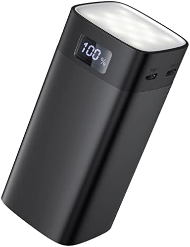 POIYTL Laptop Power Bank 20000mAh 65W USB C Portable Charger 4 Outputs External Battery Pack for MacBook Pro, HP, Dell, Lenovo, for iPhone 14, Samsung and More