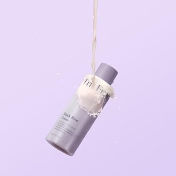 I'm from Black Rice Toner for Oily Skin, Lightweight, Niacinamide, Panthenol, Glass Skin, Fragrance Free, Korean Skin Care, 150ml, 5.07 fl.oz