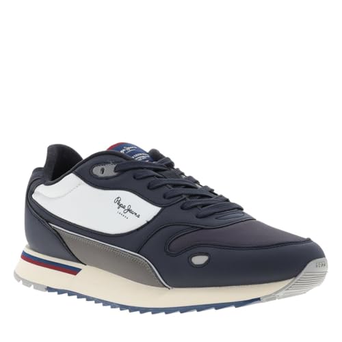 Baskets Pepe Jeans Bexley South M parfaites pour vos sorties urbaines en bleu marine