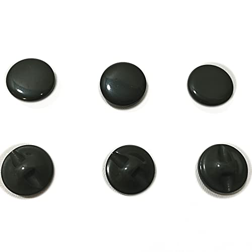 Nazarene Hemispherical Resin Buttons, 144 Pieces/Tube, Available in 13 Colours and 4 Sizes for Crafts Sewing - Image 2