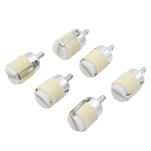 エンジン性能向上:125-527 燃料フィルター ECHOストリングトリマー、耕うん機に対応 - SRM210、GT200、SRM225、SRM2100、GT225などに対応 13120507320 13120519830 (6個)