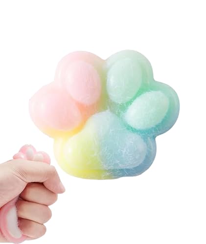 Image of Squishy Toy, Taba Squishy, Squishy Biscuit Squishy Fidget Toys Fufu Taba Stress Ball Squeeze Toys Anxiety Relief for Women /Men Stocking Fillers Birthday Gifts163 (Cat())