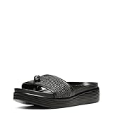 SLIDE SANDALS FOR WOMEN: The FARRAH women’s sandal is an easy warm weather style that you can simply slip into and pair with any outfit. This attractive footwear is perfect for your casual days in the spring or summer and features a 1.25 platform hei...