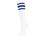 Hollywood Pro Tube with Stripes, Retro Style Old-fashioned Socks Skater 5 pairs Stripe Mens Old fashion