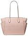 Michael Kors Marilyn Medium Top-Zip Tote Bag, Gold-Tone Hardware/Soft Pink
