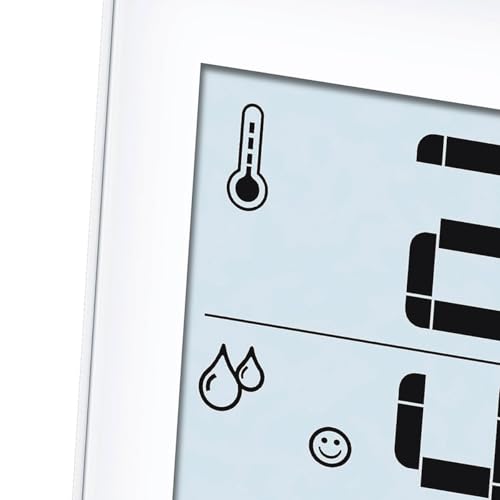Beurer HM 16 Digital Thermo-Hygrometer – Indoor Temperature & Humidity Monitor with Easy-to-Read Display | Compact German Design | 3 Years Warranty