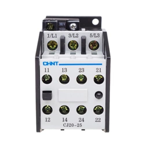 Contacteur AC CJ20-25 110V triphasé avec contact en argent pour machines