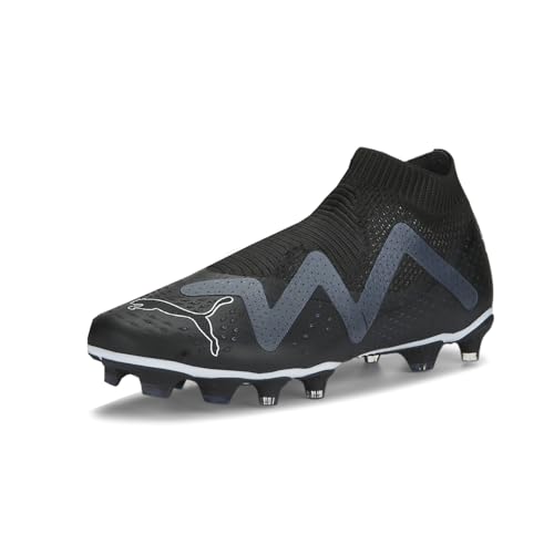 PUMA Mens Future Match Ll Firm GroundArtificial Ground Soccer Cleats Cleated, Firm Ground, Turf - Black2