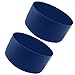 Hordion 2Pcs Silicone Boot for Tumbler 40 30 oz, Water Bottle 30/20 oz, Protective Cup Bottom Sleeve 2.95 inch Dia,Blue