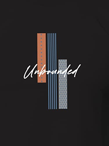 Image of BULLMER Trendy Front & Back Printed Full Sleeve Tshirt for Men