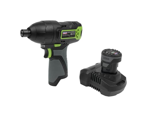 Sealey 10.8V 2Ah SV10.8 Series 1/4" Hex Drive Cordless Impact Driver Kit CP108VCID 1 Sealey 10.8V 2Ah SV10.8 Series 1/4" Hex Drive Cordless Impact Driver Kit CP108VCID