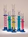 UNITSCI - Graduated Cylinders, Borosilicate Glass, Plastic B ASE, Class B, 100ML, PK10