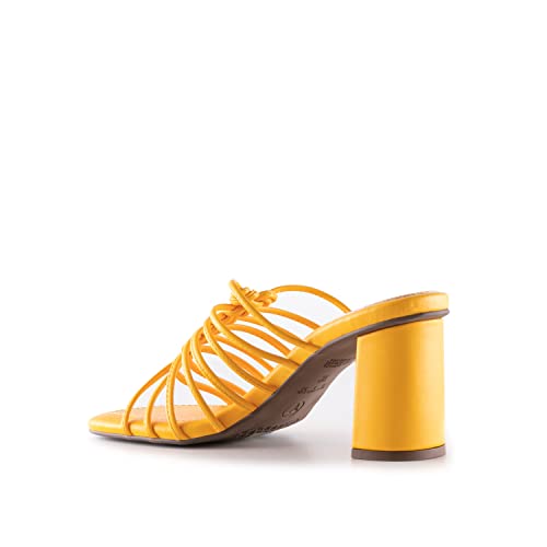 Tamanco, Via Uno, Feminino, Acafrao, 37