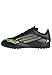 adidas Unisex Kids F50 Club Turf Football Boots Kids, core Black/Iron met./Lucid Lemon, 4 UK