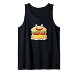 Verrückter Hamburger Tank Top