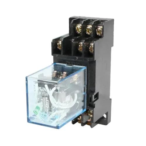 Bobine HH53P DC 24V de relais électromagnétique 3PDT avec socle 11 broches