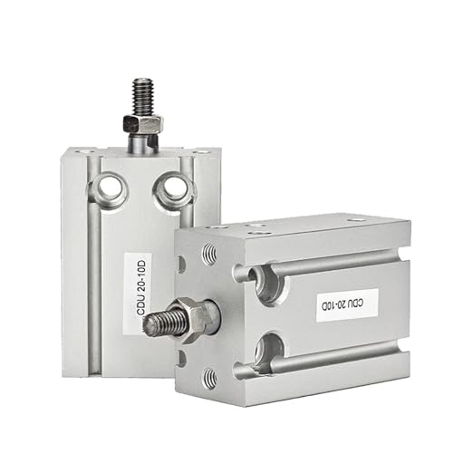 Cilindro neumático CDU16 con carrera de 10mm y pistón pequeño de montaje libre 2