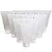 DNHCLL 10PCS 15ML Empty Reusable Plastic Empty Travel Cosmetic Soft Tubes Bottle Container With Flip Cap Shower Lotion Cleanser Packing Sample Bottles