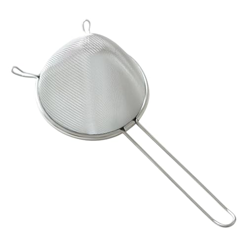 Fine Strainer | Strainers Fine Mesh | Stainless Steel Colander Filter Tool Gadget | Flour Filter With Handle | Mesh Strainers Kitchen Tools for Cooking Baking Coffee