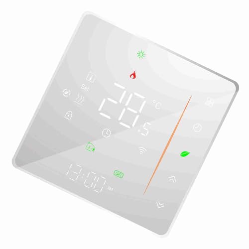 Thermostat intelligent WiFi programmable avec commande tactile et application mobile - 3