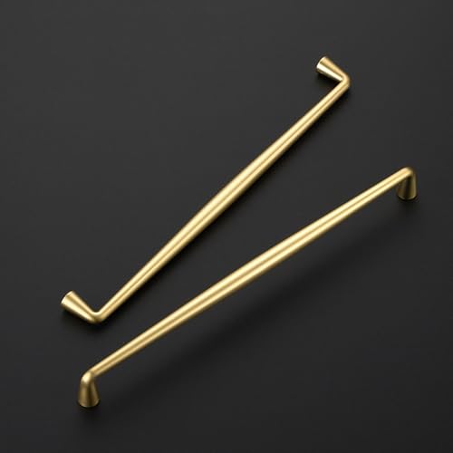 Image of Ravinte 30 Pack 10 Inch Brushed Gold Kitchen Cabinet Handles Solid Zinc Alloy Cabinet Pulls Cupboard Hardware Drawer Handles