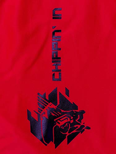 JINX Cyberpunk 2077 Chippin In Men's Windbreaker Jacket, Red, Small3
