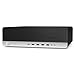 HP EliteDesk 800 G3 SFF Desktop Computer PC, Intel Core i5-6600, 8GB RAM, 256GB SSD, WiFi, Bluetooth, US QWERTY Keyboard, Windows 11 Pro (Refurbished)