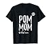 Pom Mom Shirt Funny T-Shirt for Pomeranian Dog Mom