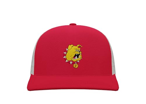 Sport Your Gear – Ferris State Bulldogs Prime Trucker Snapback Cap – Officially Licensed NCAA Adjustable Hat for Game Day, Tailgates & Everyday Wear