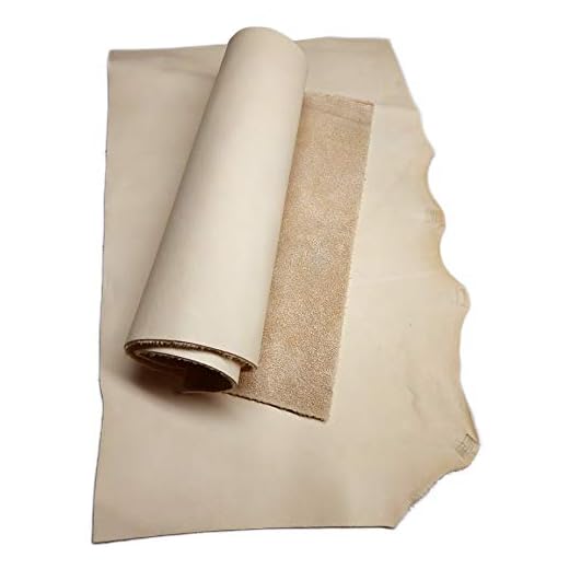 Upon Leather - Veg Tan Leather Pieces 3-4 Sq Feet - 1 LB large pieces and medium scraps | Medium weight 1.5-2.5 mm thick | Full Grain for Crafts & Workshop | Easy to tool carve paint dye stamp or mold