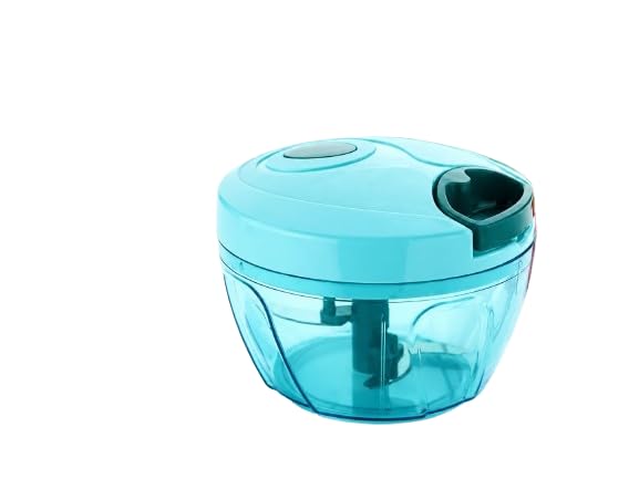 Vegetable Chopper for Kitchen | Manual Quick Chopper with 3 Stainless Steel Blades | Food Processor for Onion, Garlic, Tomato, Chilli, Ginger, Fruits & Vegetables | Easy Pull String | 750 ML-image-16