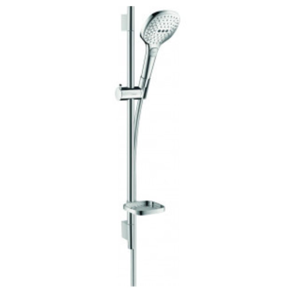 Raindance Select E Shower set 120 3jet EcoSmart 9 l/min with shower rail 65 cm and soap dish