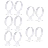 minkissy 10 soportes para auriculares para diadema, pulsera, lazos para el pelo, soporte de exhibición de reloj, soporte de banda para el pelo, soporte para la cabeza, soporte de joyería, soporte para