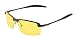 Night Vision View Square Rimless Glasses Goggles Metal Frame ¡­