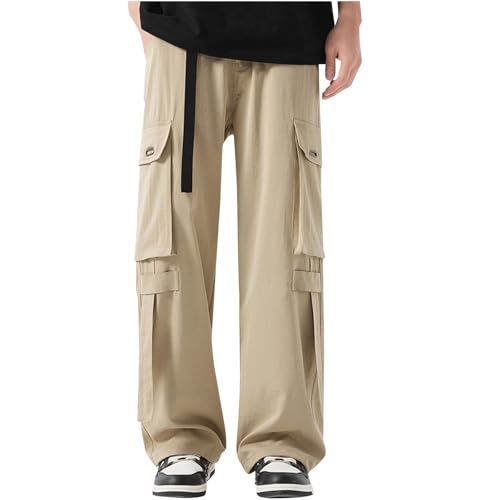 Pantalon cargo homme avec cordon de serrage pour résoudre le manque de poches de jogging