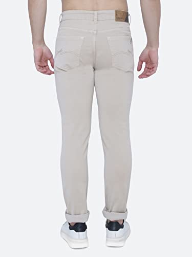 Image of Strechable Denim Regular Fit Mid Waist Light Weight Soft Feel Stretchable Denim Jeans Pant for Men