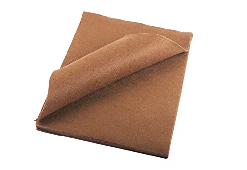 Feutre doux YYCRAFT camel 22,9x30,5 cm pour scrapbooking et loisirs créatifs textiles