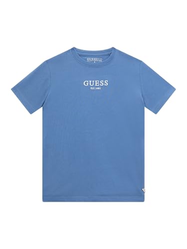GUESS T-shirt à manches courtes pour garçon en coton doux