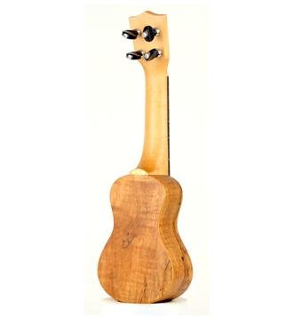 Kala KA-PU-SSFM Ukulélé de poche en épicéa massif/érable flammé - Les Beatles, Paul McCartney, John Lennon, RIngo Starr, George Harrison Kala KA-PU-SSFM Ukulélé de poche en épicéa massif/érable flammé – Image 4