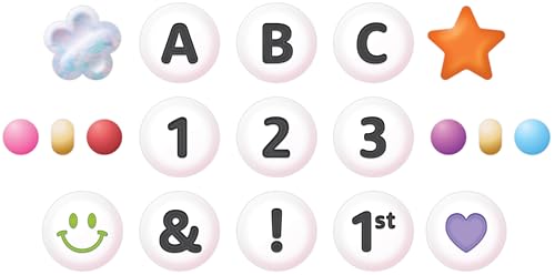 Teacher Created Resources Friendship Beads Circle Letters (TCR6622)