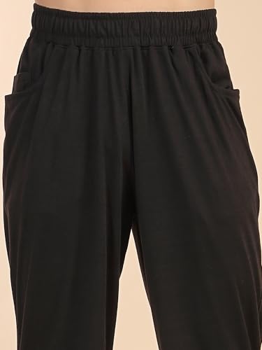 Image of Thomas Scott Men's | Relaxed Fit | Solid | 100% Polyester | Co-Ord Set With Short Sleeve T-Shirt & Trouser