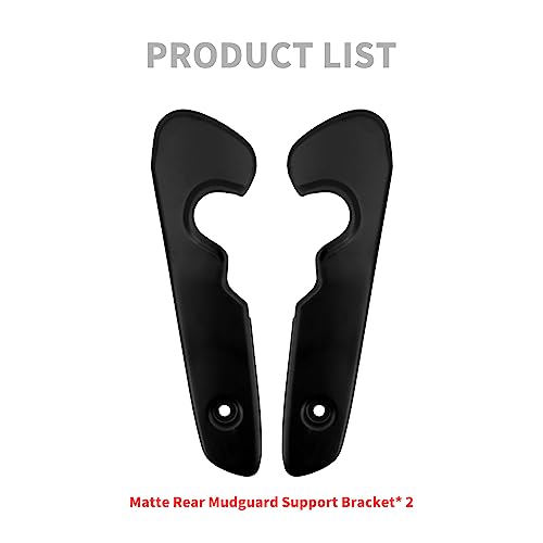 HDBUBALUS Motorrad Kotflügel hinten Kotflügel Unterstützung Halterung Schmutzfänger Unterstützung Abdeckung Fit Für Harley Sportster Iron XL 883 1200 48 72 2004-2013 Matt Schwarz