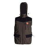Tissu rip-stop élastique : résistant aux déchirures et confortable – hydrofuge : protège de la pluie et de l'humidité – Haute visibilité : profils orange fluo pour plus de sécurité – Capuche détachable avec fermeture éclair et poche porte-poche arrière large avec double fermeture éclair – 2 poches inférieures avec rabat fluorescent amovible et fermeture éclair – 2 poches arrière de 20 cm avec fermeture éclair + 1 poche intérieure. Tailles disponibles : de S à 3XL